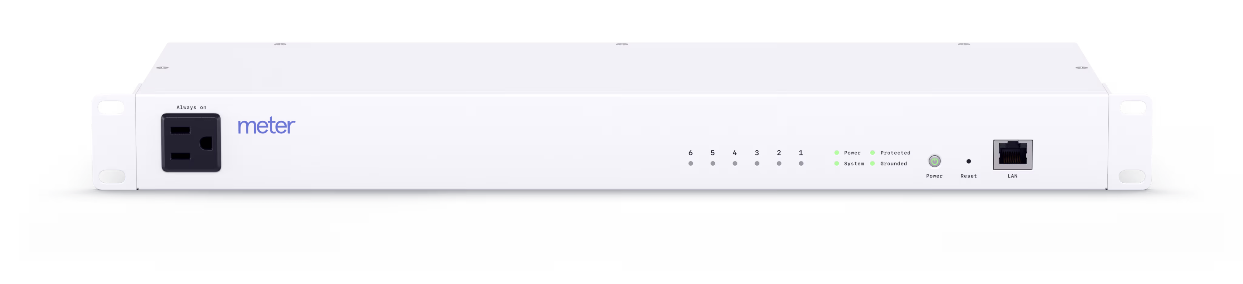 Meter PDU: 6Ă— 120V Outlets